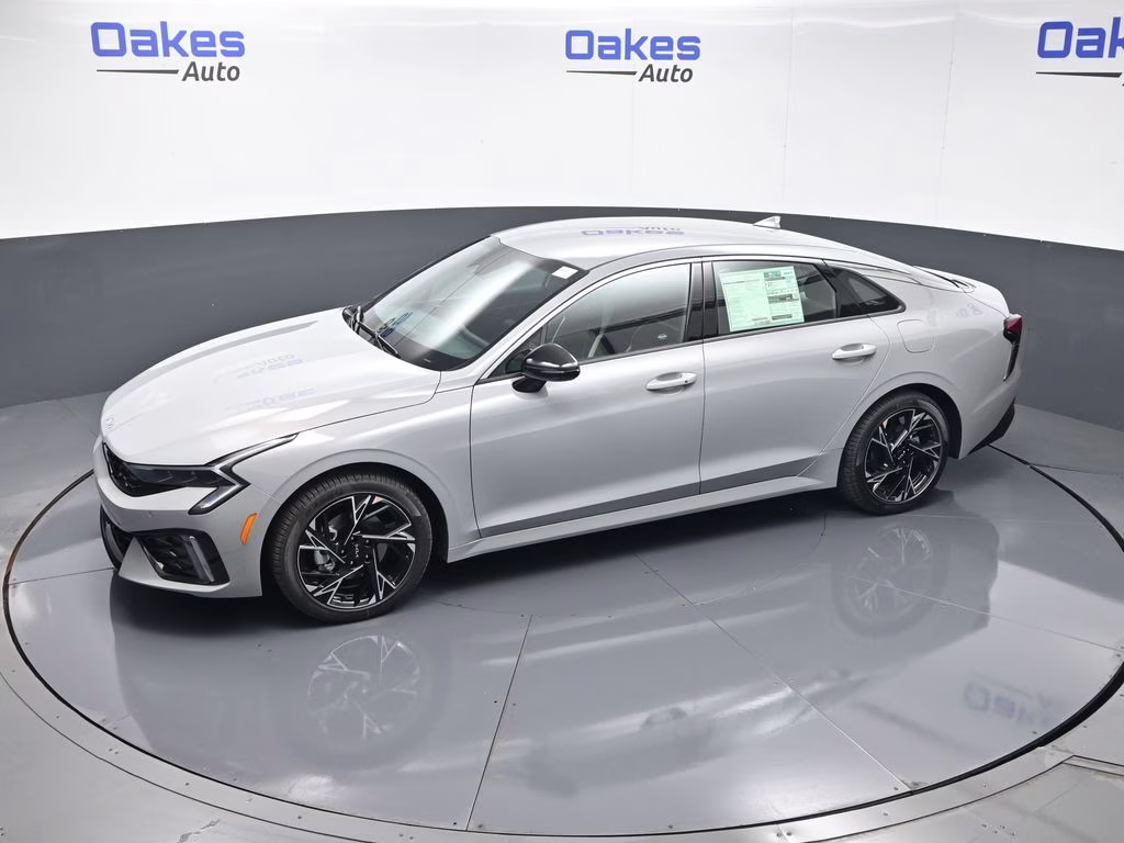 2026 Wolf Gray Kia K5 GT-Line AWD Sedan