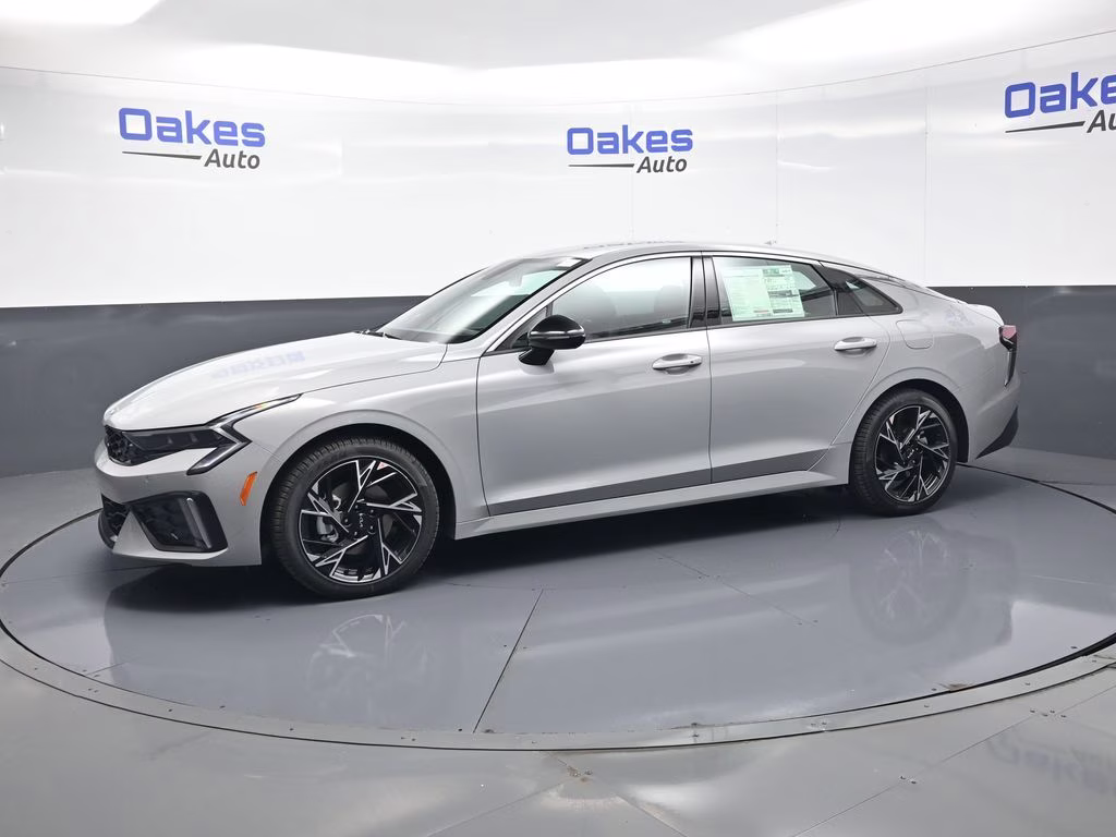 2026 Wolf Gray Kia K5 GT-Line AWD Sedan