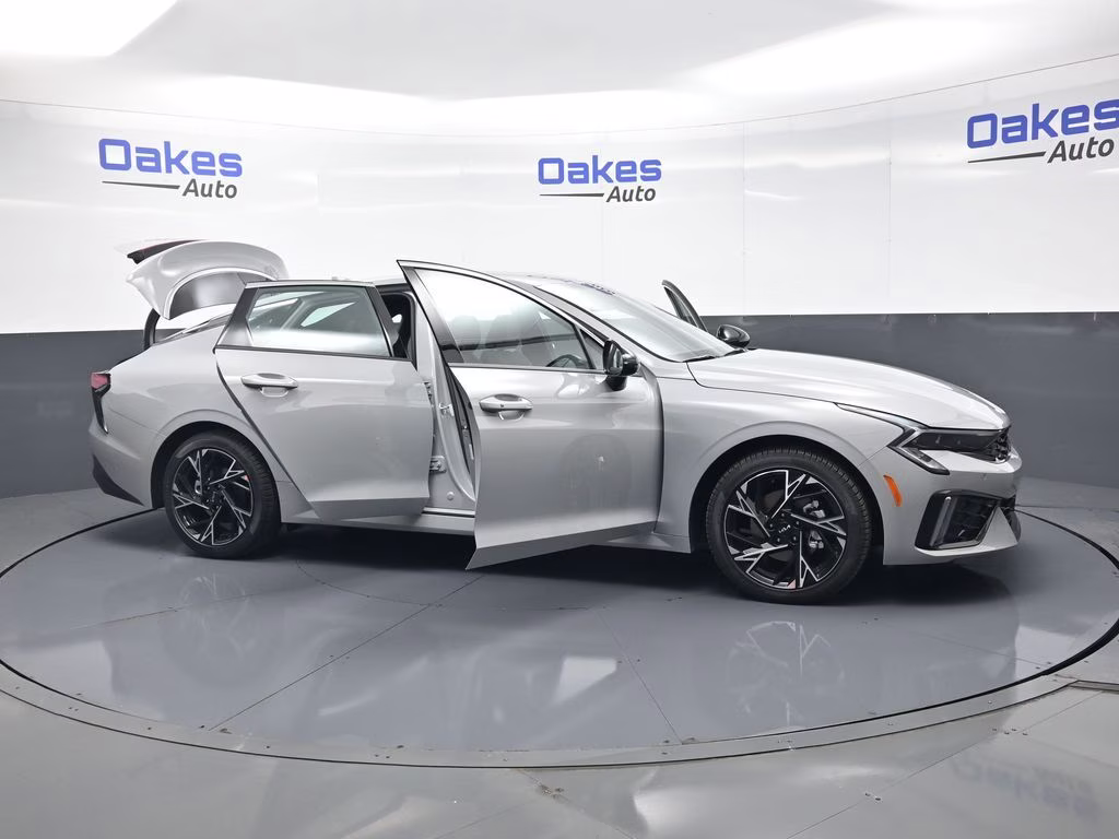 2026 Wolf Gray Kia K5 GT-Line AWD Sedan