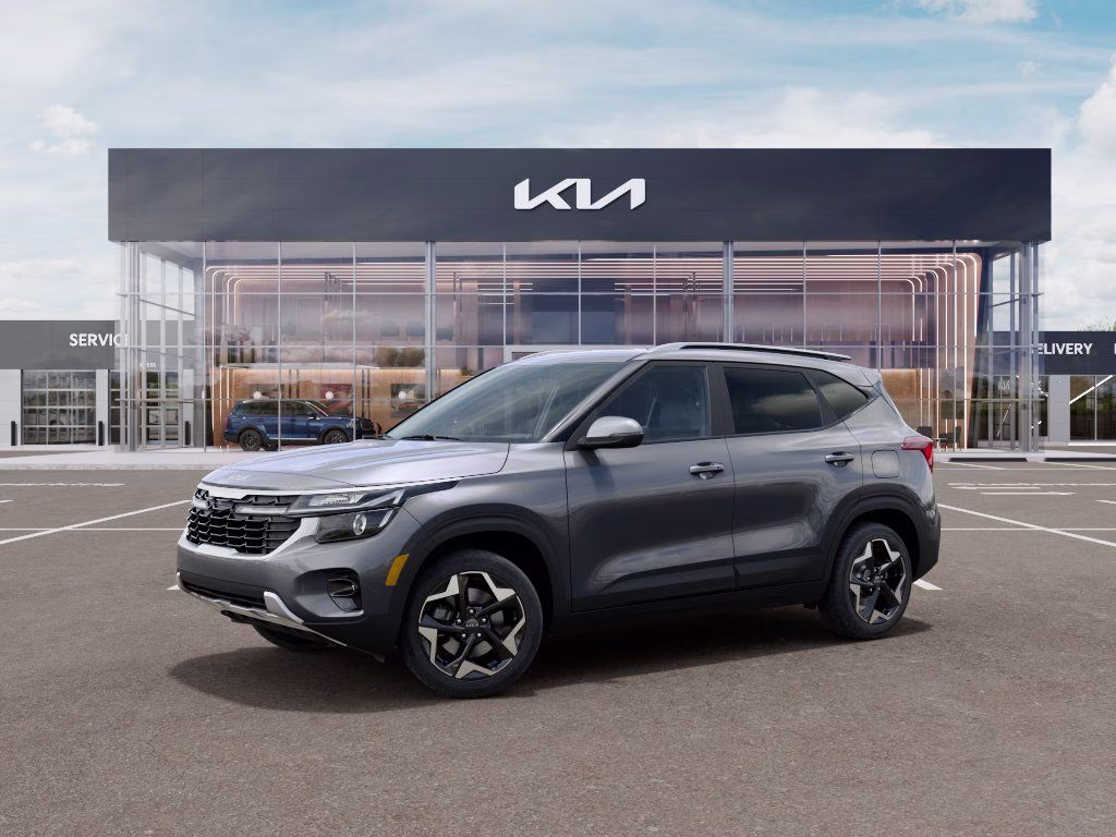 2026 Steel Gray Kia Seltos S AWD SUV