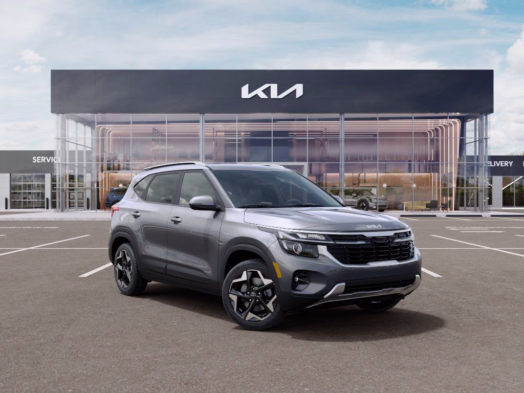 2026 Steel Gray Kia Seltos S AWD SUV