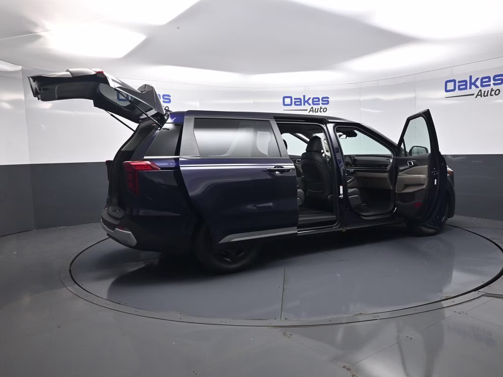 2026 Deep Chroma Blue Kia Carnival LXS FWD Van
