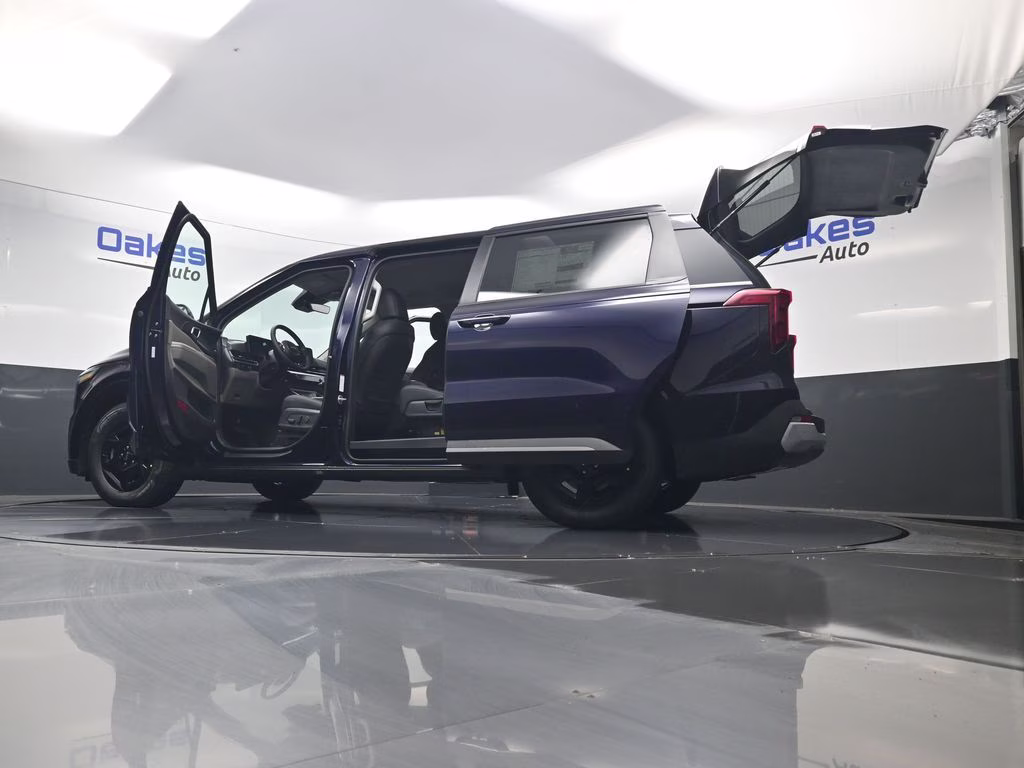2026 Deep Chroma Blue Kia Carnival LXS FWD Van