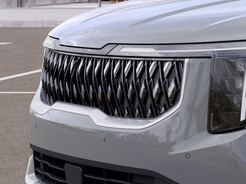2026 Ceramic Silver Kia Carnival EX FWD Van