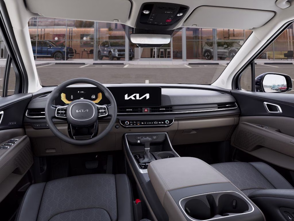 2026 Deep Chroma Blue Kia Carnival EX FWD Van