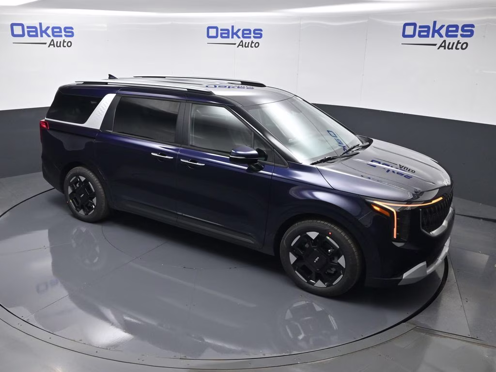 2026 Deep Chroma Blue Kia Carnival EX FWD Van