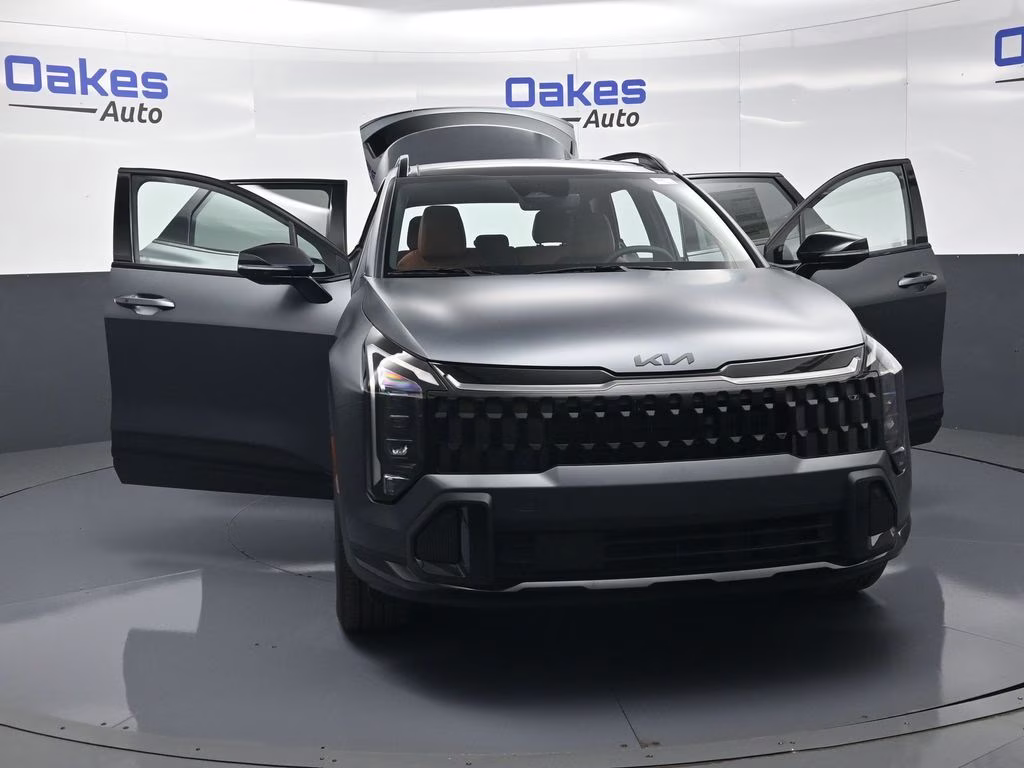 2026 Shadow Matte Gray Kia Sportage Hybrid X-Line AWD SUV