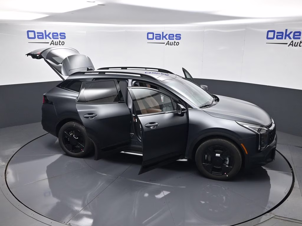 2026 Shadow Matte Gray Kia Sportage Hybrid X-Line AWD SUV