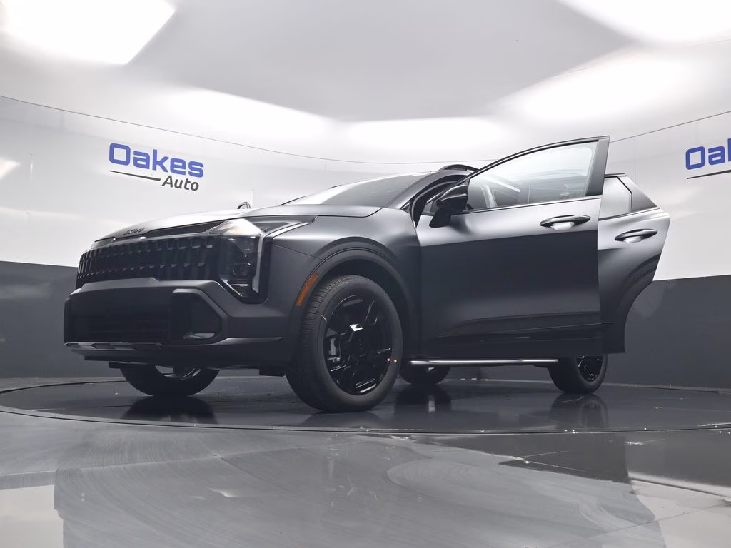 2026 Shadow Matte Gray Kia Sportage Hybrid X-Line AWD SUV