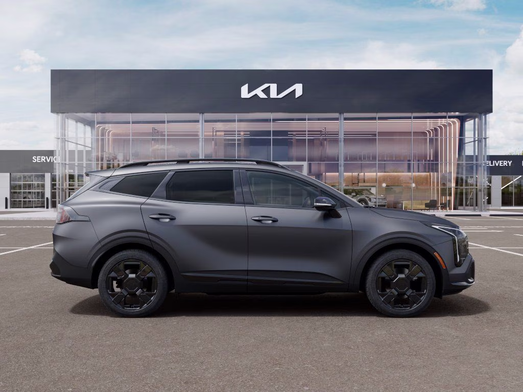2026 Shadow Matte Gray Kia Sportage Hybrid X-Line AWD SUV