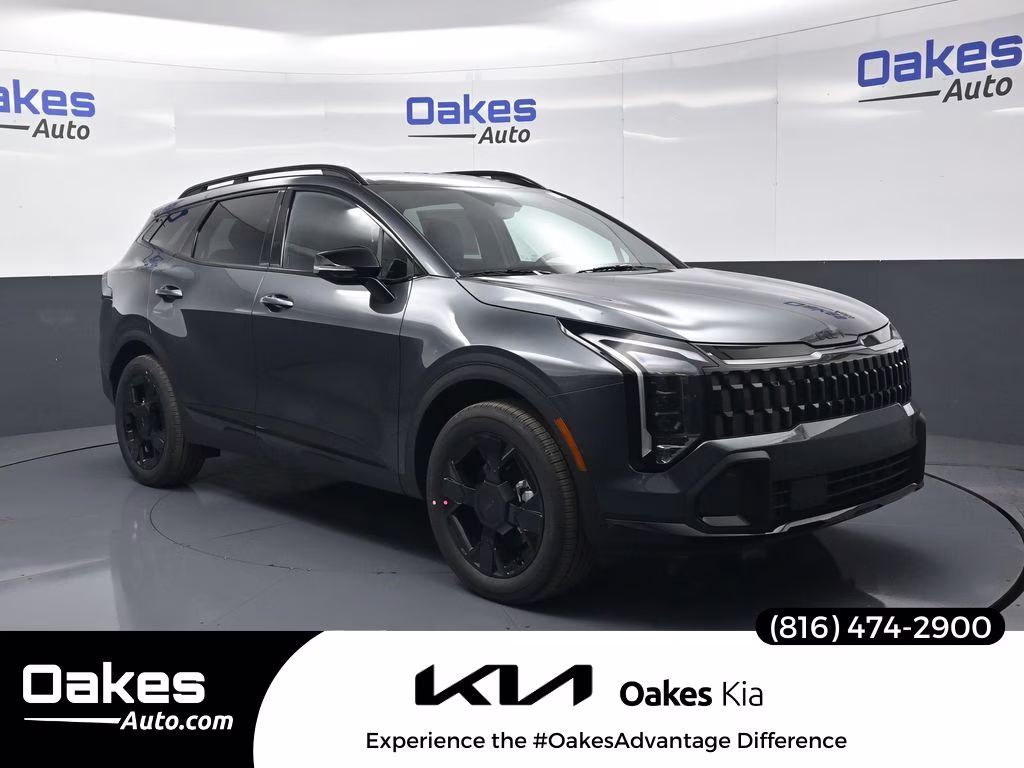 2026 Gravity Gray Kia Sportage Hybrid X-Line AWD SUV