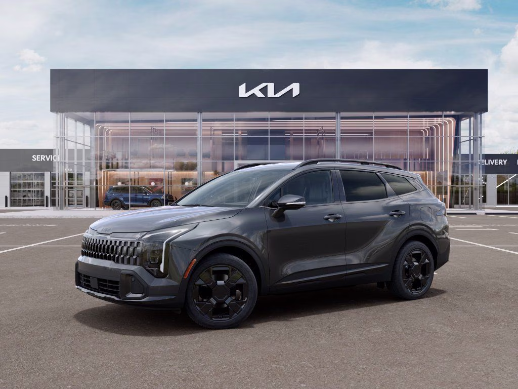 2026 Gravity Gray Kia Sportage Hybrid X-Line AWD SUV