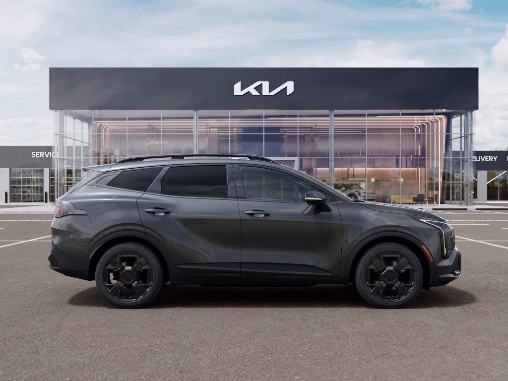 2026 Gravity Gray Kia Sportage Hybrid X-Line AWD SUV