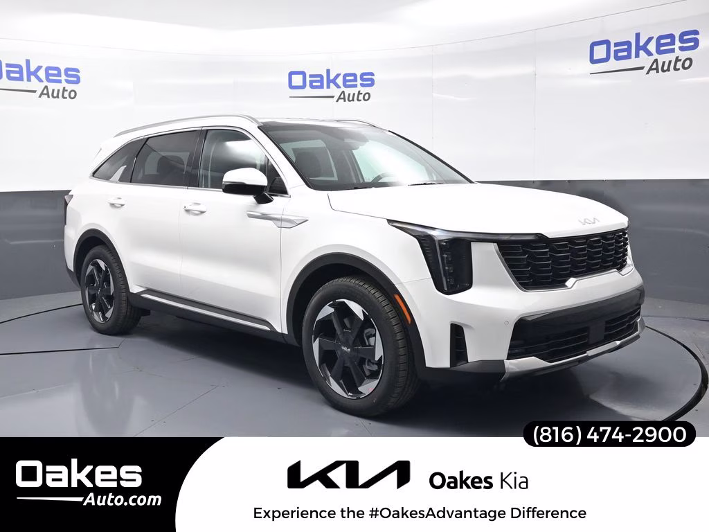2026 Snow White Pearl Kia Sorento Hybrid EX AWD SUV