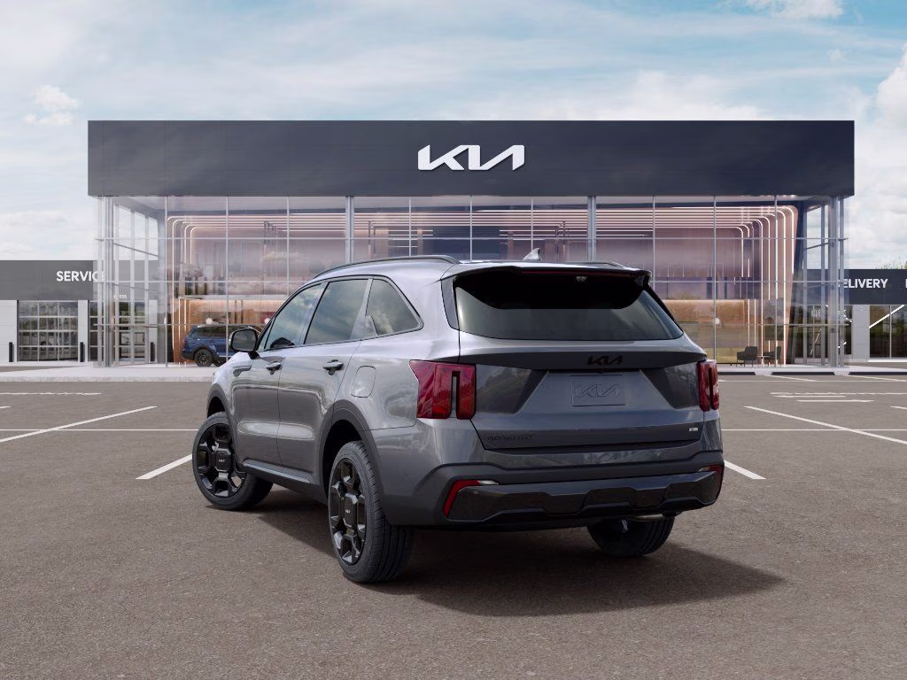 2026 Steel Gray Kia Sorento Hybrid X-Line SX Prestige AWD SUV