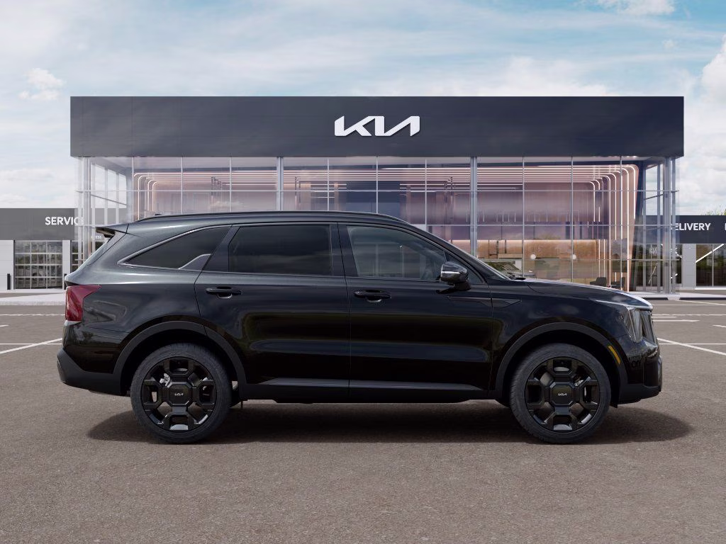 2026 Aurora Black Pearl Kia Sorento Hybrid X-Line SX Prestige AWD SUV