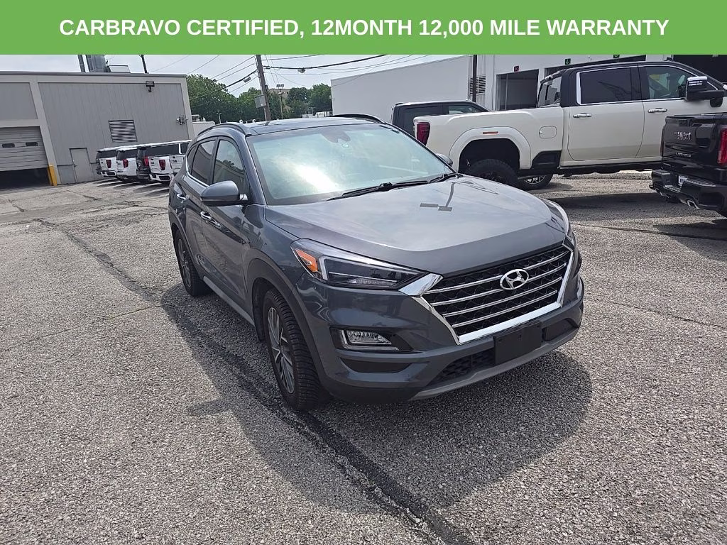 2019 Coliseum Gray Hyundai Tucson Ultimate AWD SUV