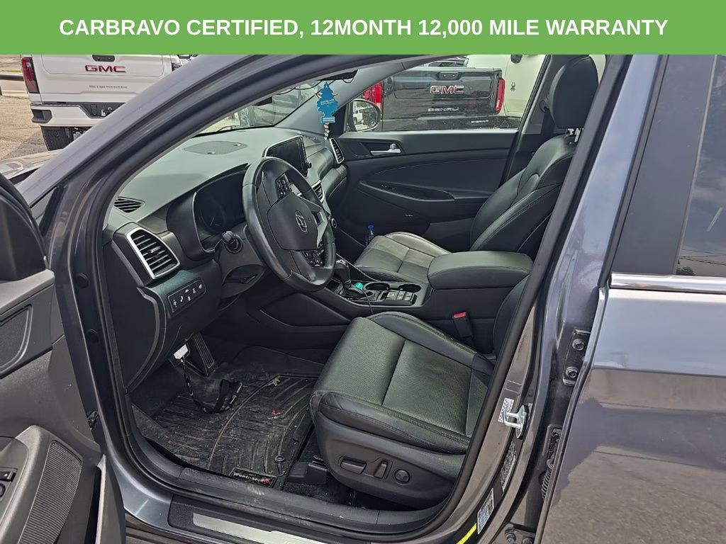2019 Coliseum Gray Hyundai Tucson Ultimate AWD SUV