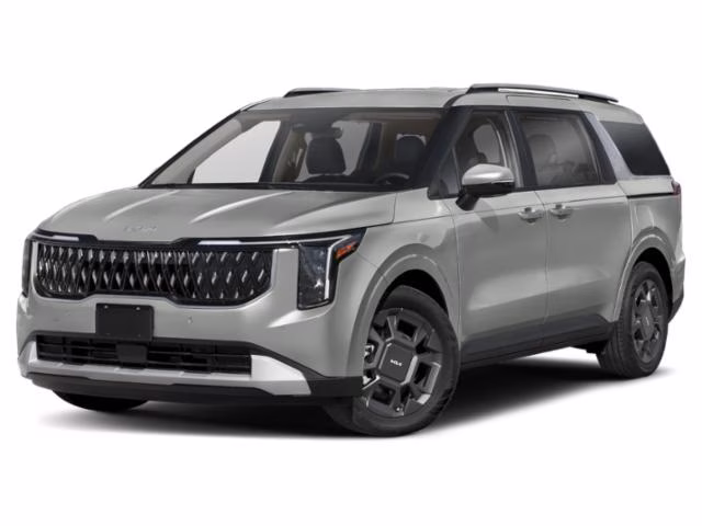 2026 Ceramic Silver Kia Carnival Hybrid EX FWD Van