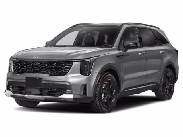 2026 Steel Gray Kia Sorento Hybrid X-Line SX Prestige AWD SUV