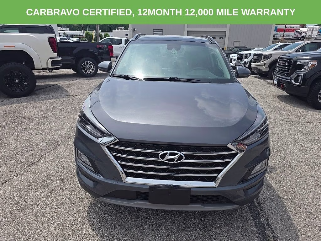 2019 Coliseum Gray Hyundai Tucson Ultimate AWD SUV