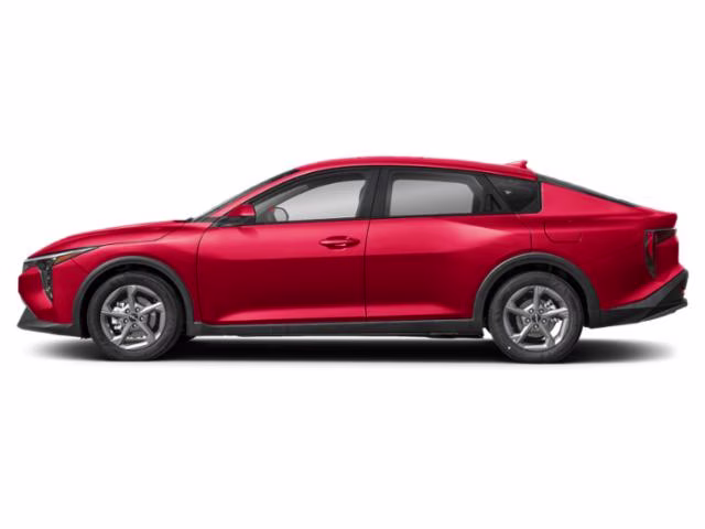 2026 Currant Red Kia K4 LXS FWD Sedan