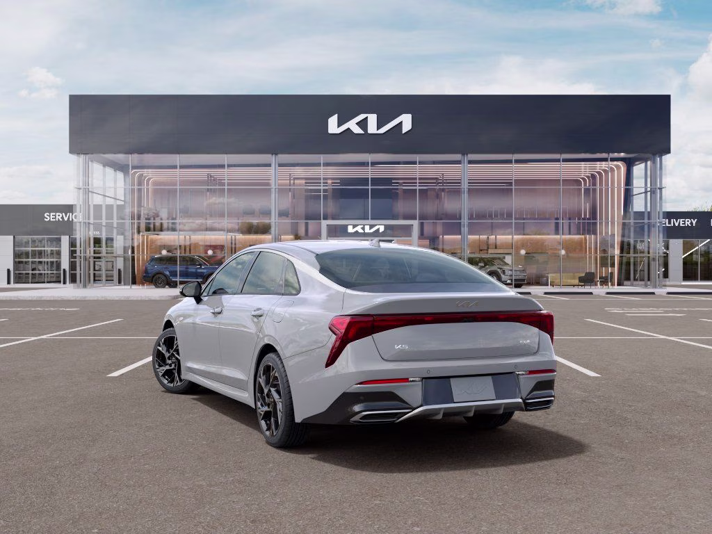2026 Wolf Gray Kia K5 GT-Line AWD Sedan