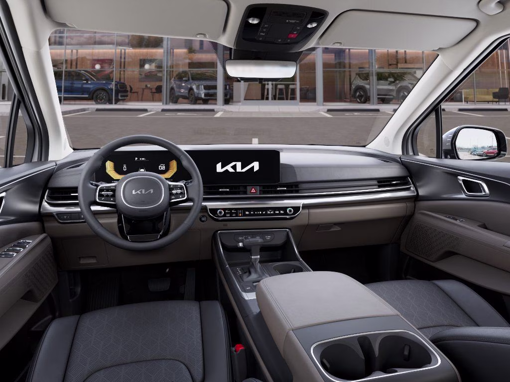 2026 Snow White Pearl Kia Carnival LXS FWD Van
