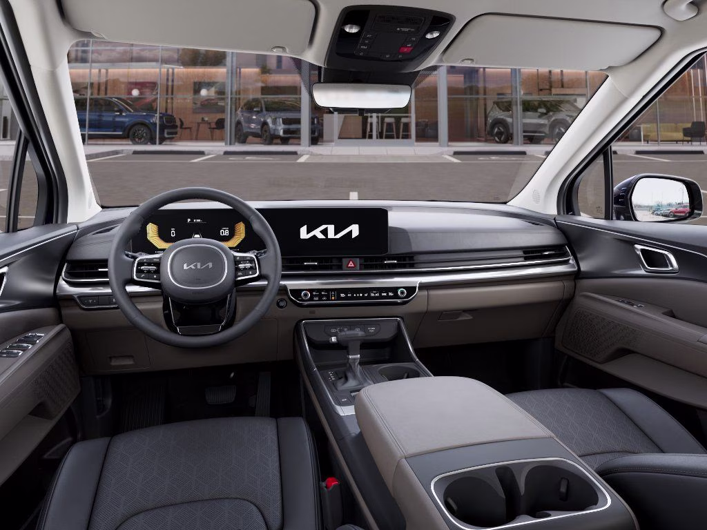 2026 Deep Chroma Blue Kia Carnival LXS FWD Van