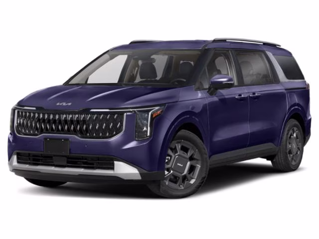 2026 Deep Chroma Blue Kia Carnival Hybrid EX FWD Van