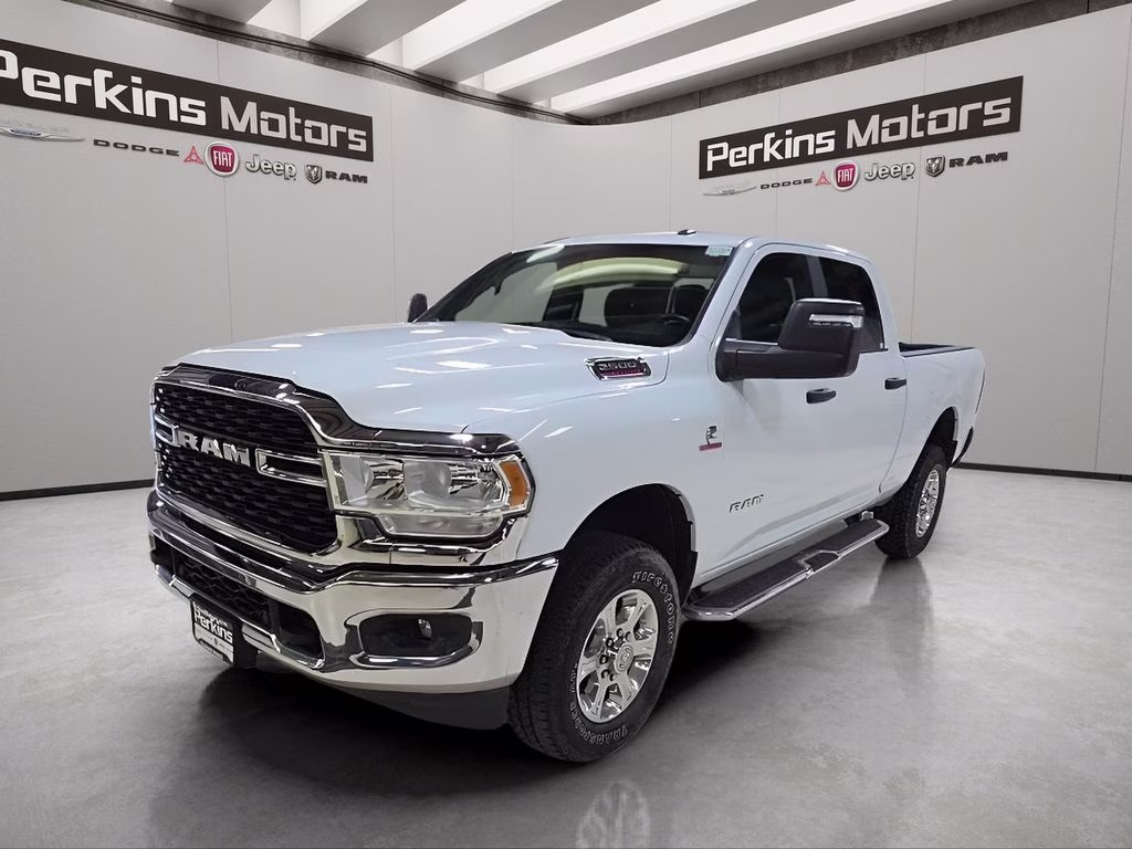 2024 Bright White Clearcoat Ram 2500 Big Horn 4X4 Truck