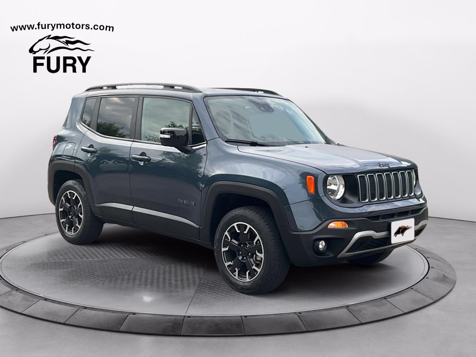 2023 Slate Blue Pearlcoat Jeep Renegade Latitude 4X4 SUV