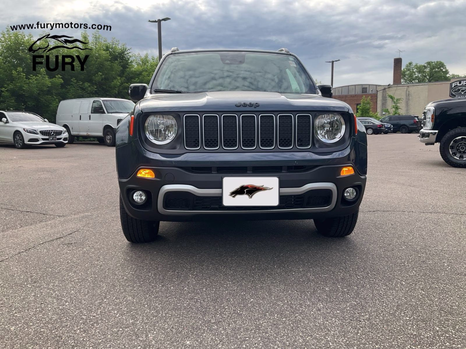 2023 Slate Blue Pearlcoat Jeep Renegade Latitude 4X4 SUV
