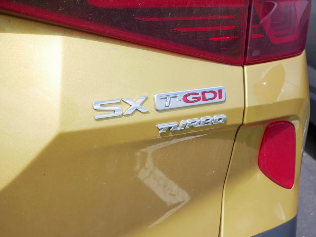 2021 Starbright Yellow Kia Seltos SX AWD SUV