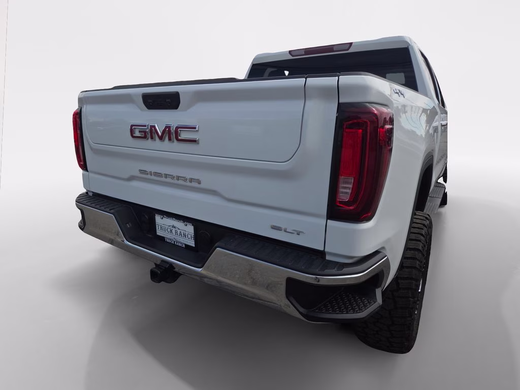 2024 Summit White GMC Sierra 1500 SLT 4X4 Truck