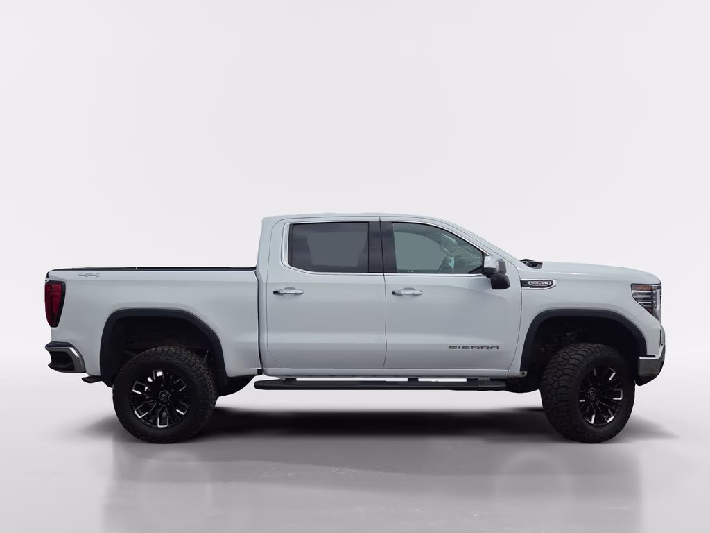 2024 Summit White GMC Sierra 1500 SLT 4X4 Truck