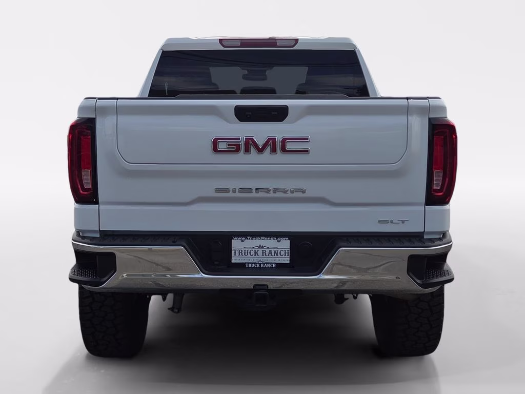 2024 Summit White GMC Sierra 1500 SLT 4X4 Truck