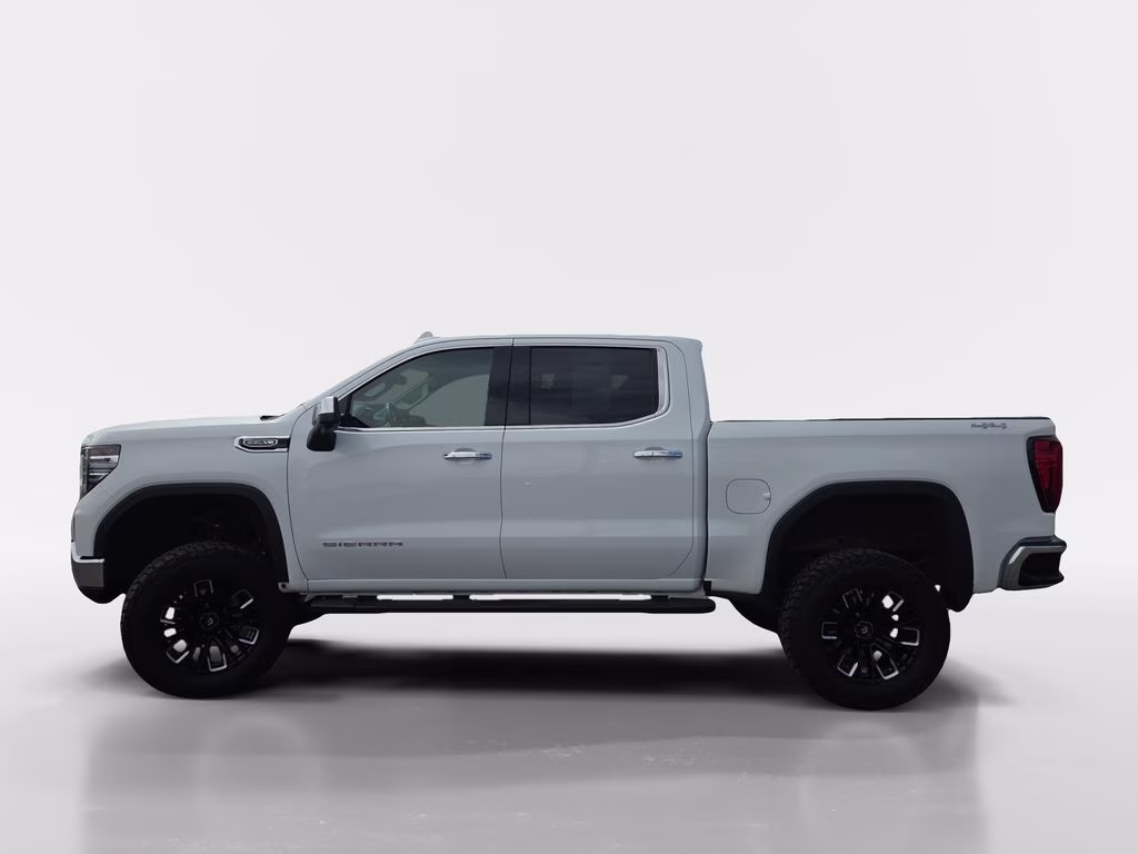 2024 Summit White GMC Sierra 1500 SLT 4X4 Truck
