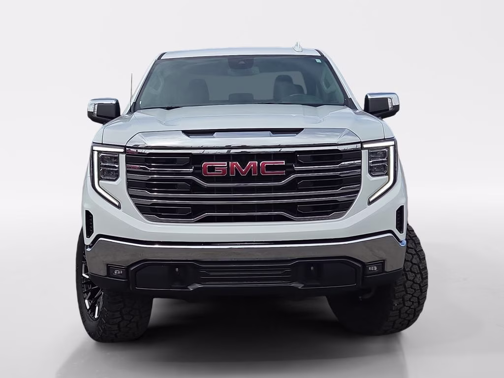 2024 Summit White GMC Sierra 1500 SLT 4X4 Truck