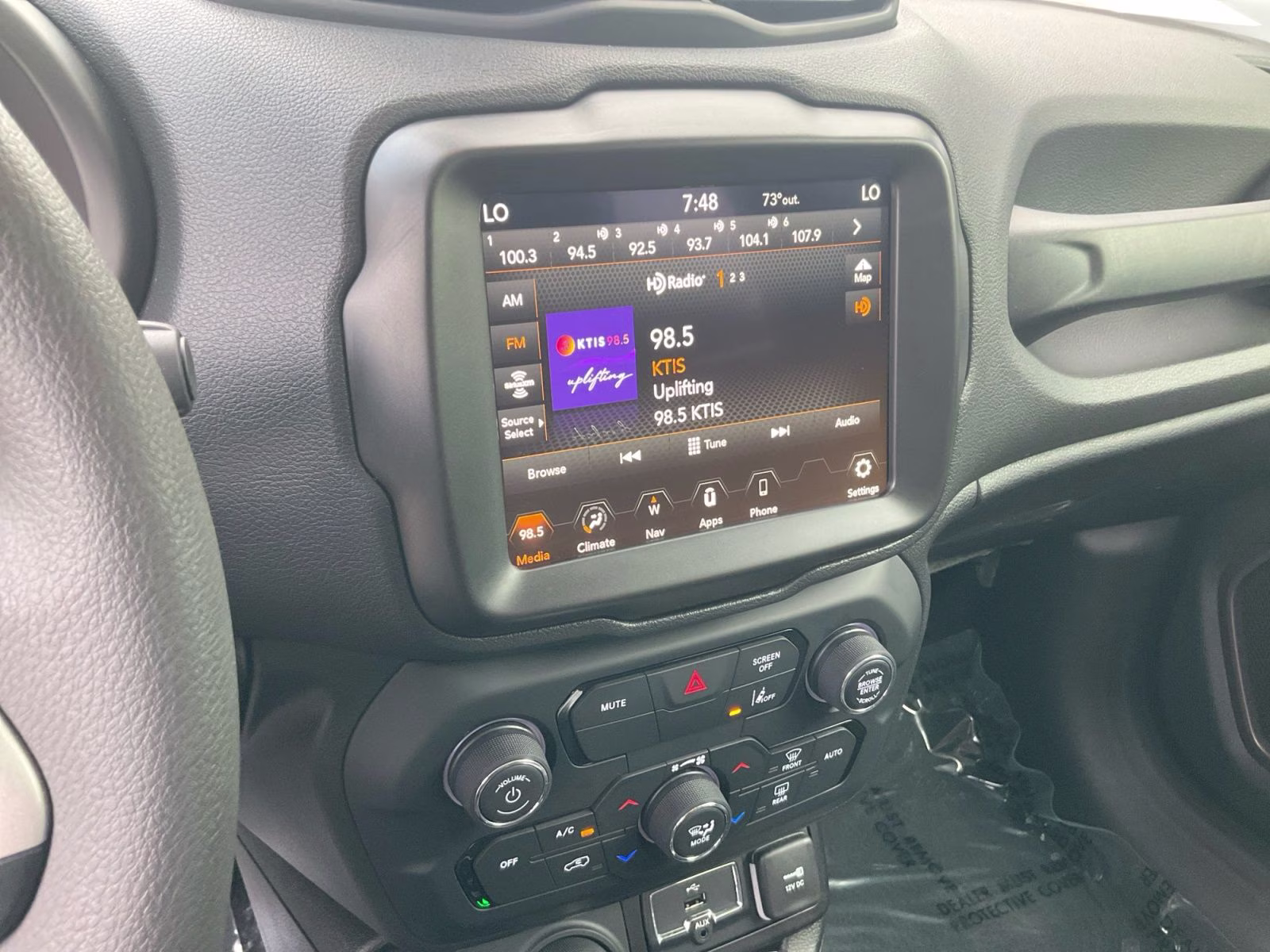 2023 Slate Blue Pearlcoat Jeep Renegade Latitude 4X4 SUV