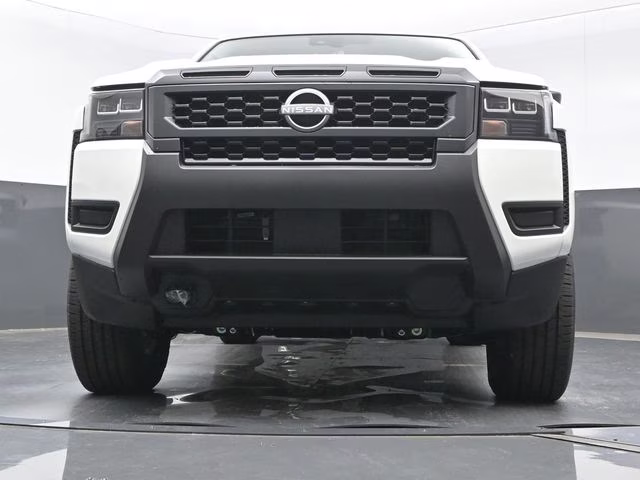 2026 Glacier White Nissan Frontier S 4X4 Truck