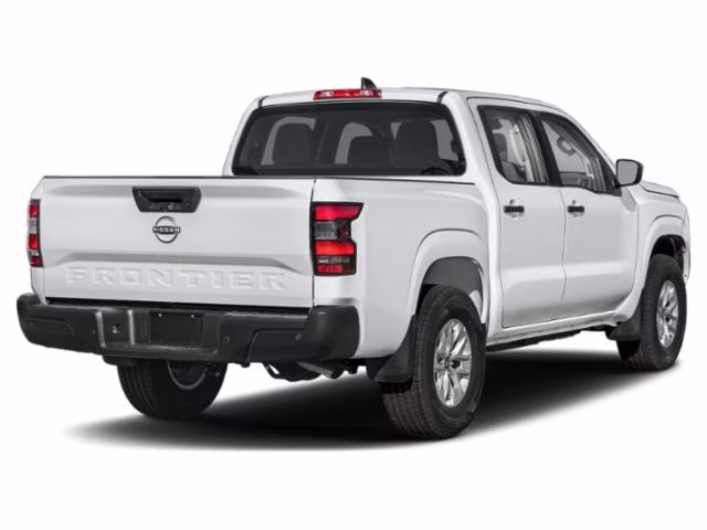 2026 Glacier White Nissan Frontier S 4X4 Truck