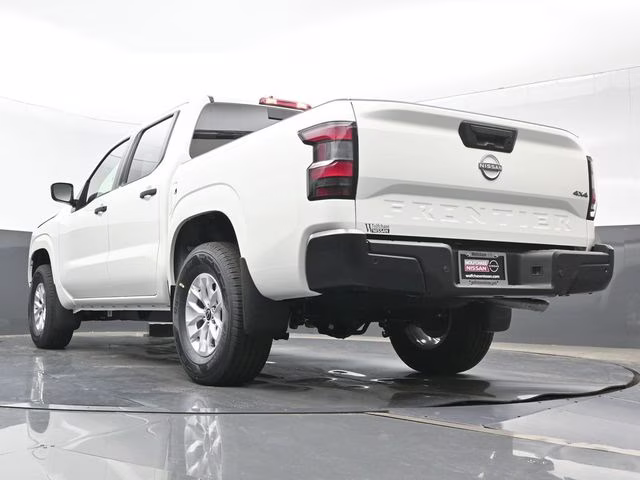 2026 Glacier White Nissan Frontier S 4X4 Truck