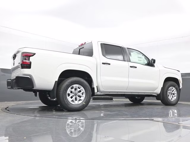 2026 Glacier White Nissan Frontier S 4X4 Truck