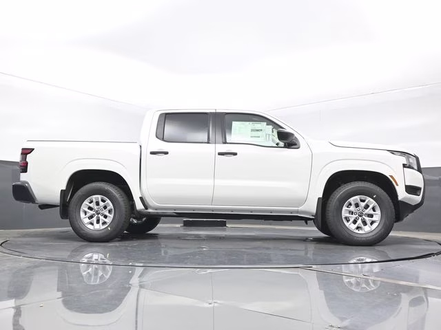2026 Glacier White Nissan Frontier S 4X4 Truck