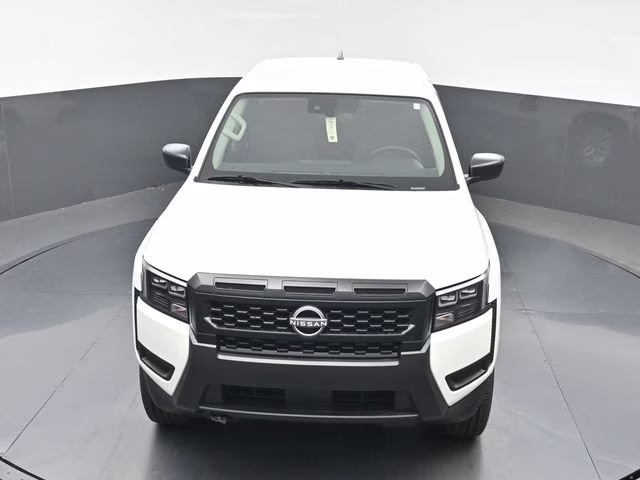 2026 Glacier White Nissan Frontier S 4X4 Truck