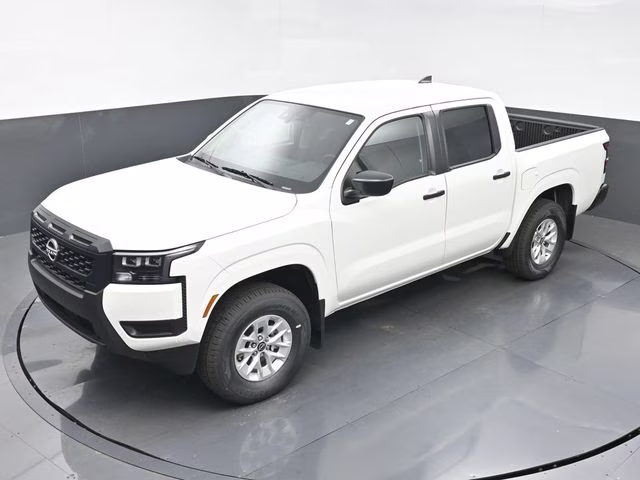 2026 Glacier White Nissan Frontier S 4X4 Truck