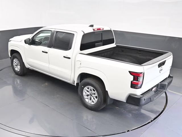 2026 Glacier White Nissan Frontier S 4X4 Truck