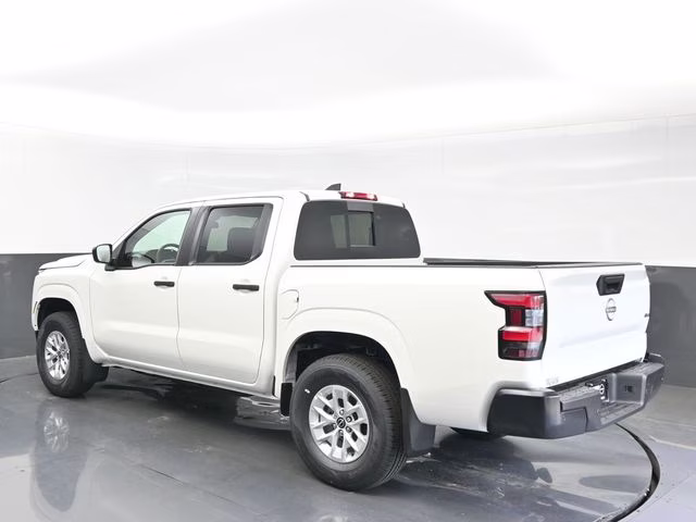 2026 Glacier White Nissan Frontier S 4X4 Truck