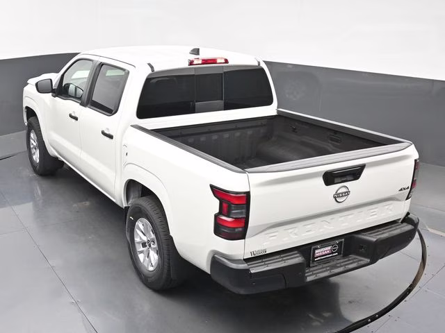 2026 Glacier White Nissan Frontier S 4X4 Truck